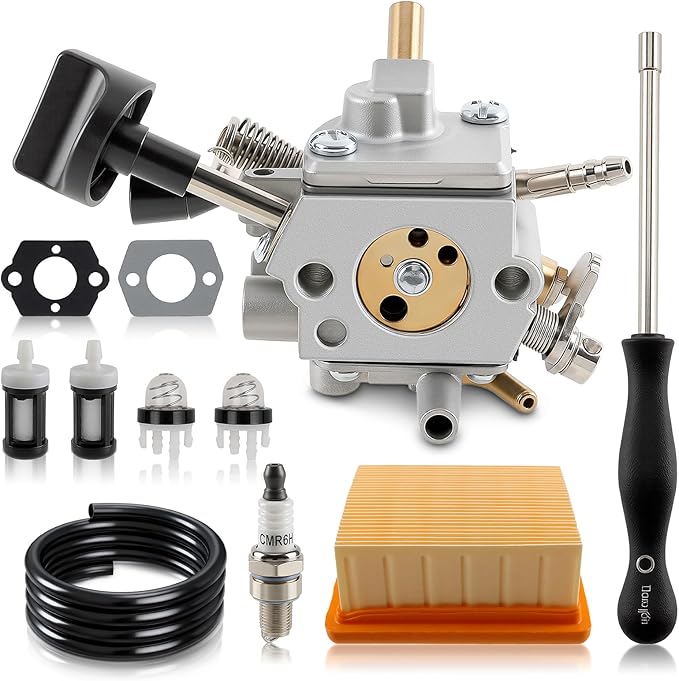 AUTOKAY 4283-120-0601 Carburetor Kit Fits for STIHL BR800 BR800X BR800CE Backpack Leaf Blower with Air Filter Replace#4283 141 0300