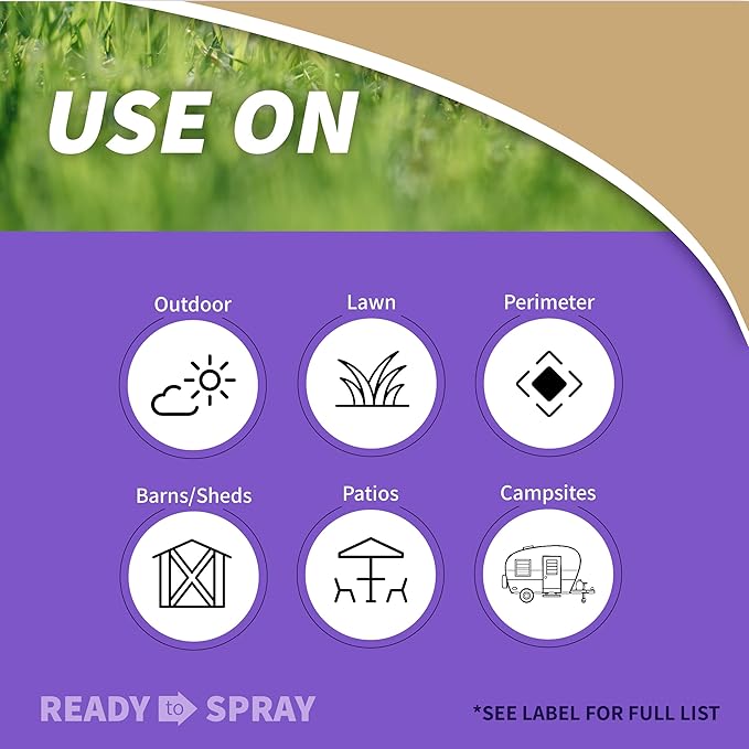 Bonide Chipmunk Squirrel &amp Rodent Repellent 32 oz Ready-to-Spray for Outdoor Use Deter from Lawn &amp Garden