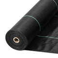 13ft x 108ft Weed Barrier Fabric 5oz Woven Geotextile Fabric Under Gravel Heavy Duty Landscape High Permeability for Driveway Garden Beds Construction Projects Polypropylene Black