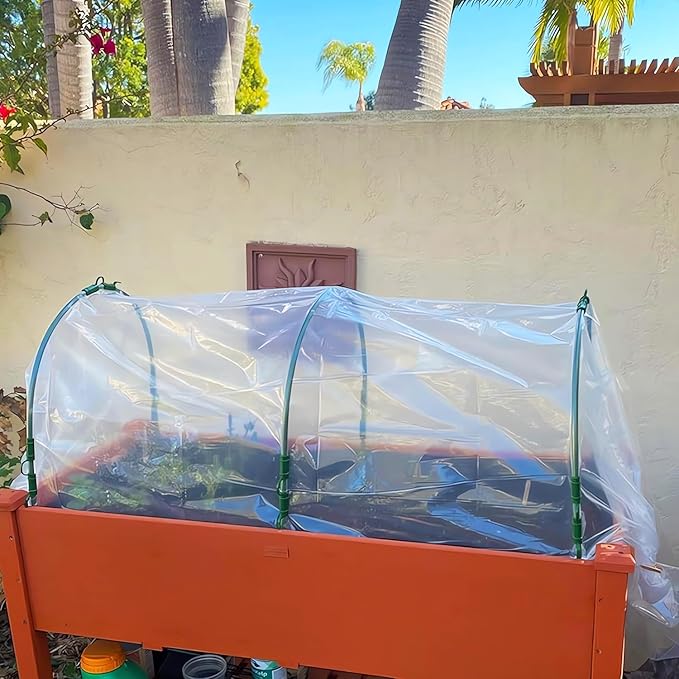 Mini Greenhouse Tunnel Greenhouses for Outdoors Green House Hoops Small Greenhouse Kits to Build Green Houses for Outside