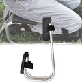 Leg Brace for Garden Kneeler and Seat - Portable Knee Seat for Gardening - Wearable Ergonomic Kneeling Chair for Farm Work(Black)