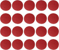 Non Woven Tree Mulch 20pcs Non-Woven Tree Mulch Ring Tree Protector Mat Reusable Tree Weed Barrier Mat for Weed Control Root Protection(Red)