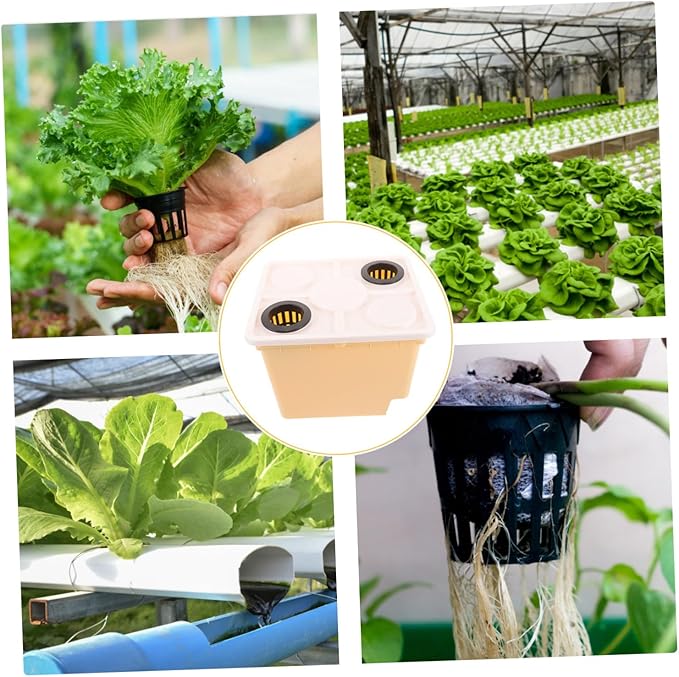 Hydroponics Growing System Planting Bucket Indoor Greenhouse Herb Garden Planter Outdoor