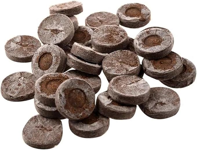 220 Pcs Professional Peat Pellets Plant Starting Soil Block Seedling Plugs Environmental Garden Nursery