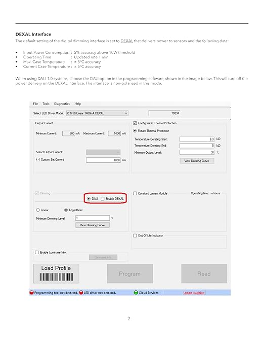 eldoLED | *2743Y9 OTi50/120-277/1A4 DX L | LED Driver | Replacement for 78034 Osram