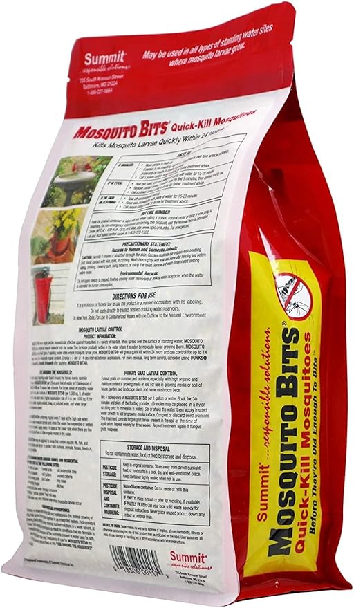 Summit Responsible Solutions Mosquito Bits - Quick Kill 60-Ounce (2 Pack)