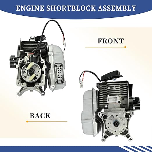 Engine Shortblock Assembly 577424401 Compatible with Redmax EBZ8500RH EBZ8500 Backpack Blower