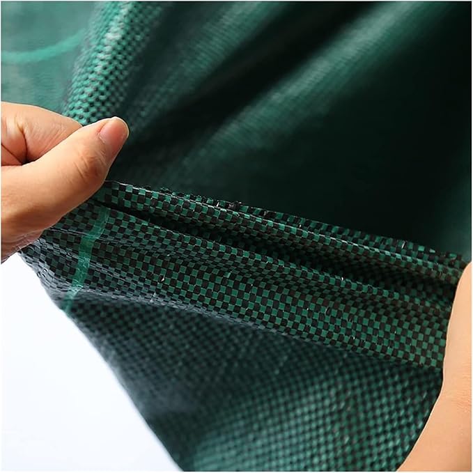 Driveway Fabric Weed Barrier Landscape Fabric Weed Control Film Ground Cover Barrier Fabric Membrane for Garden Flower Beds(1.22x31m/4x100ft)