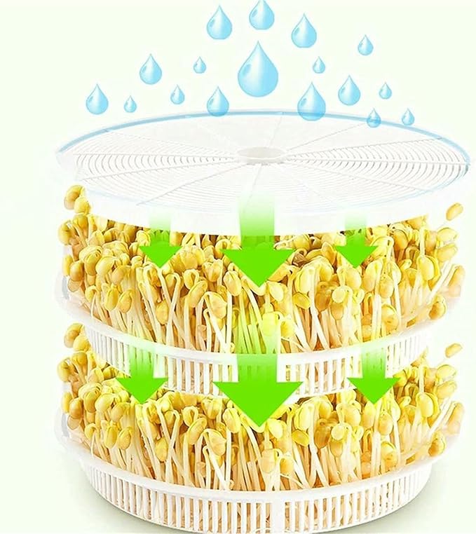 Automatic Sprouting Seed Planting KitGrowing Automatic Bean Sprout Machine Automatic Seed Sprouter Machine Auto Bean Sprout Grower Yogurt N