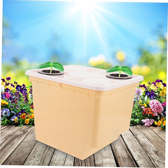 Hydroponics Growing System Planting Bucket Indoor Greenhouse Herb Garden Planter Outdoor