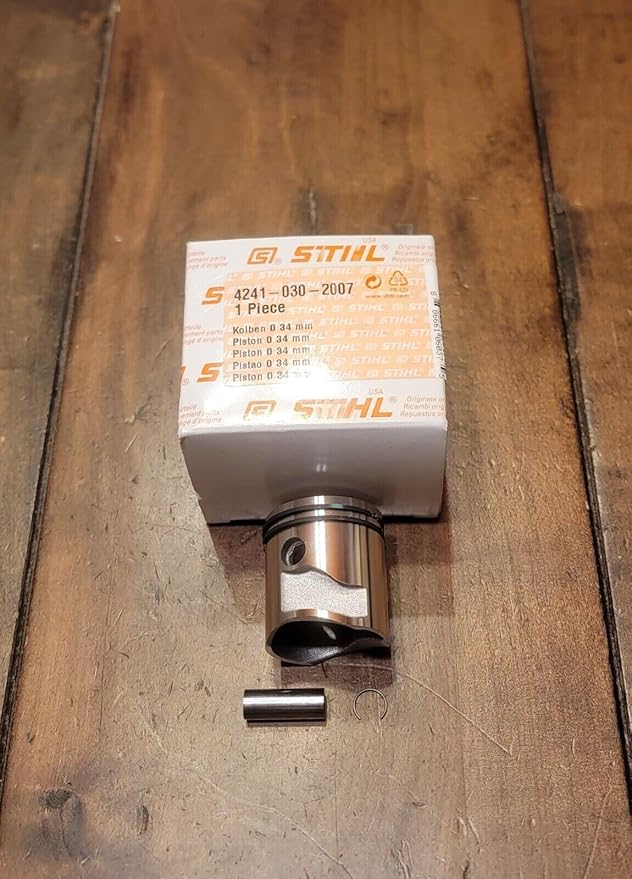 NEW Genuine Piston Kit 34mm BG86 BR200 SH86 SR200 4241-030-2007 OEM Replacement for STIHL OEM