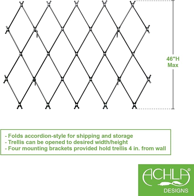 Wall Mounted Lattice Trellis