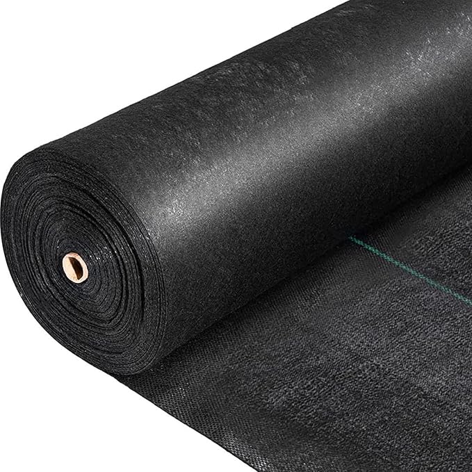 Woven Ground Cover Weed BarrierGarden Weed Barrier FabricWeed Blocker Fabric High Permeability Good for Flower Bed for Flower Bed Geotextile Fabric for Underlayment (Size : 1x30m)