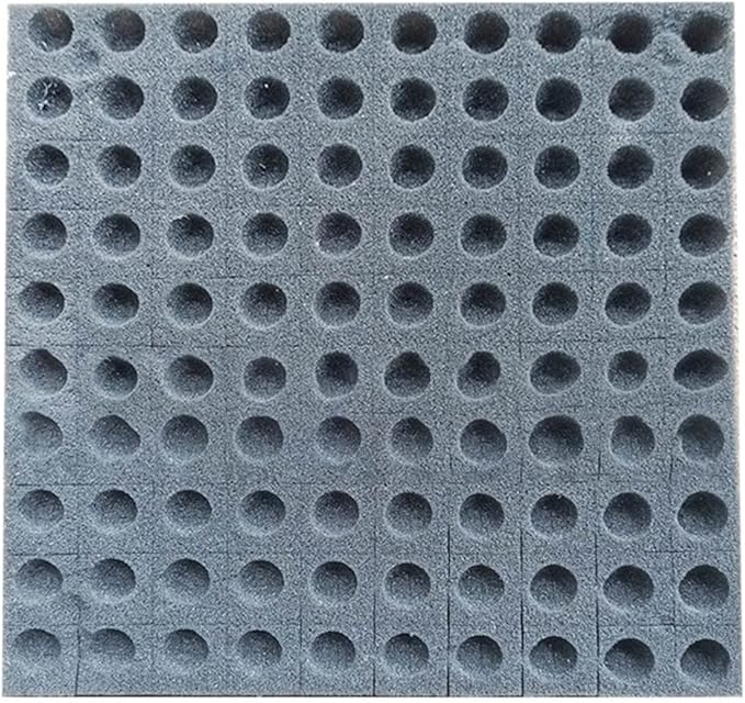 100Pcs Soilless Hydroponic Sponge Growing Media Cubes Planting for Gardening Tool Square Seedling Foam Nursery Pot