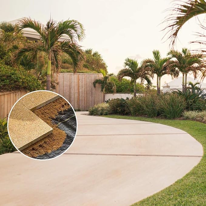 4x300ft Weed Barrier Landscape FabricsHeavy Duty Woven Landscape FabricDriveway Fabric Ground CoverGarden Ground Cover Weed Control Fabricsfor Patio Lawn Flower Bed Pathway Greenhouses (Black)