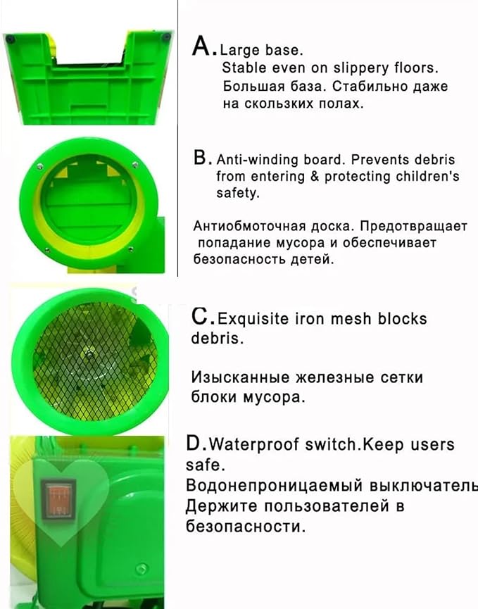 Small Dust Exhaust Electric Blower Inflatable Model Centrifugal Blower Air Blower Pump