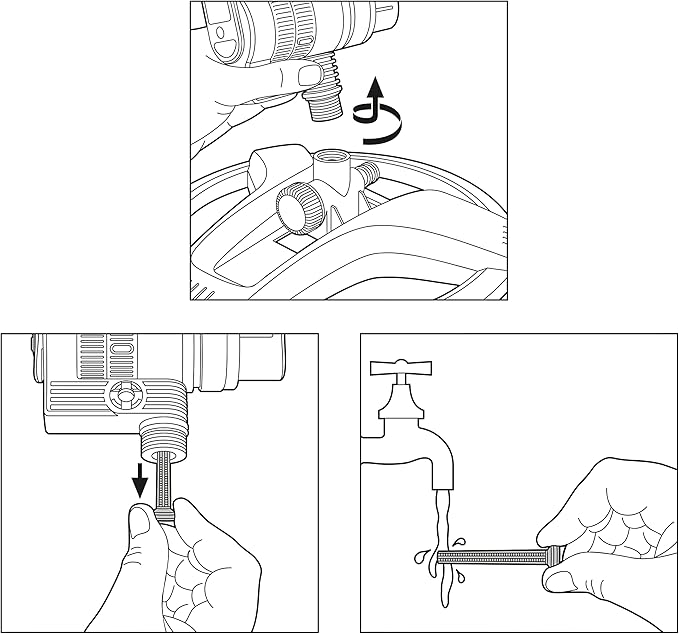 GARDENA (84-BZMX) Up to 2300 Sq Ft ZoomMaxx Adjustable Oscillating Sprinkler on Weighted Base for Watering of Lawn Yard and Garden. Includes Gardena Quick Connector System to Connect to Hose.