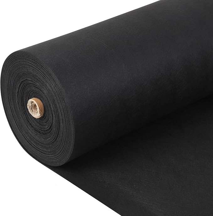 GarveeLife Geotextile Landscape 6 ft x 50 ft &amp 6 oz Geotextile Fabric PP Drainage 350N Tensile Strength &amp 440N Load Capacity for Driveway &amp Road Stabilizationr Erosion Control French