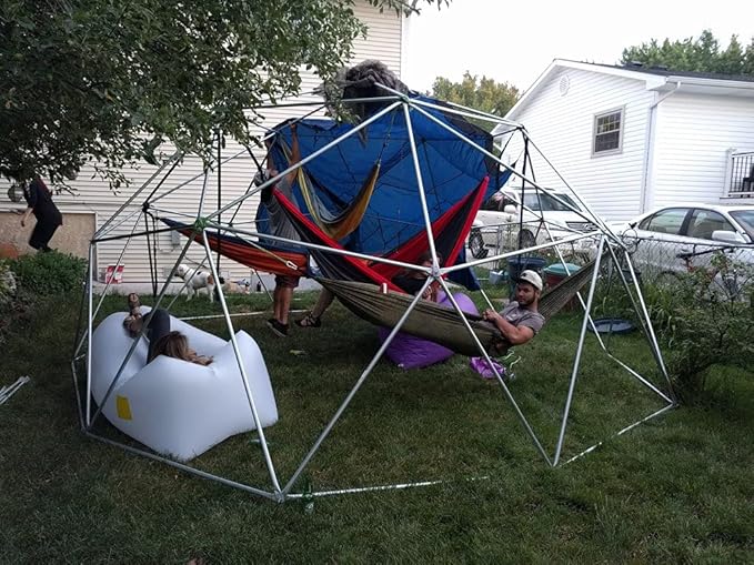 17ft Geodesic Hammock Dome-Greenhouse-Shelter