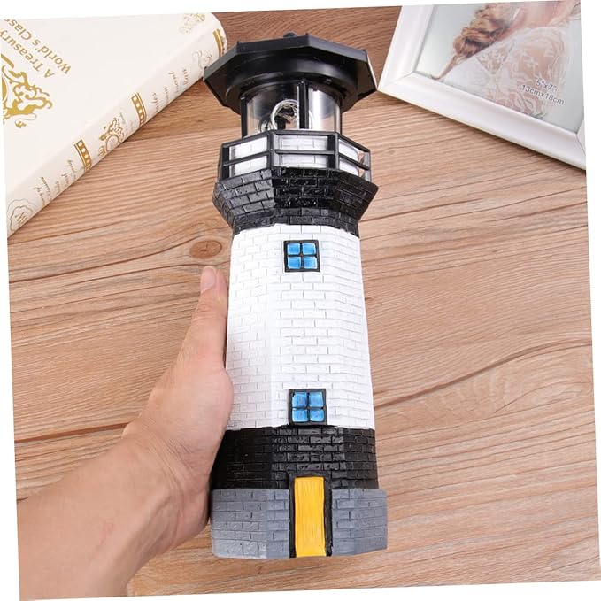 BESPORTBLE Unique Lamp Rotating Patio Lights for Backyard Led Garden Decorative Outdoor Light