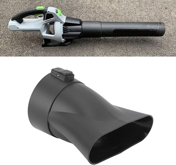 Blower Flat Nozzle Handheld Cordless Blower Nozzle Replacement Flat End Nozzle with Quick Release Non Slip Button for EGO 530 and for 575 CFM 530 CFM and for LB5300 LB5302