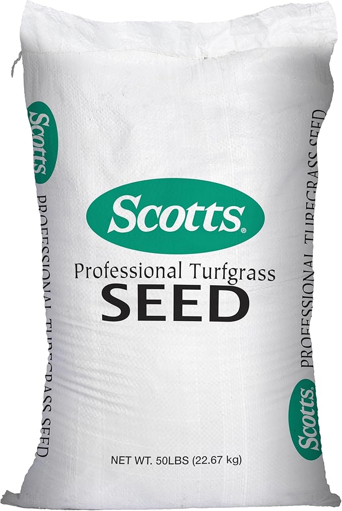 Scotts Professional Turfgrass Seed Tall Fescue Mix Uncoated 99.9% Weed Free 50 lbs.