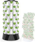 Hydroponics Growing Hydroponics Vertical Grow Kit Vertical Hydroponics Tower Planter Soilless Culture Growing Kit Aeroponics Growing Kit for Planting Vegetables Fruits140cm