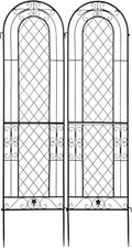 2 Pack Sturdy Garden Trellis for Climbing Plants Outdoor Metal Trellis US