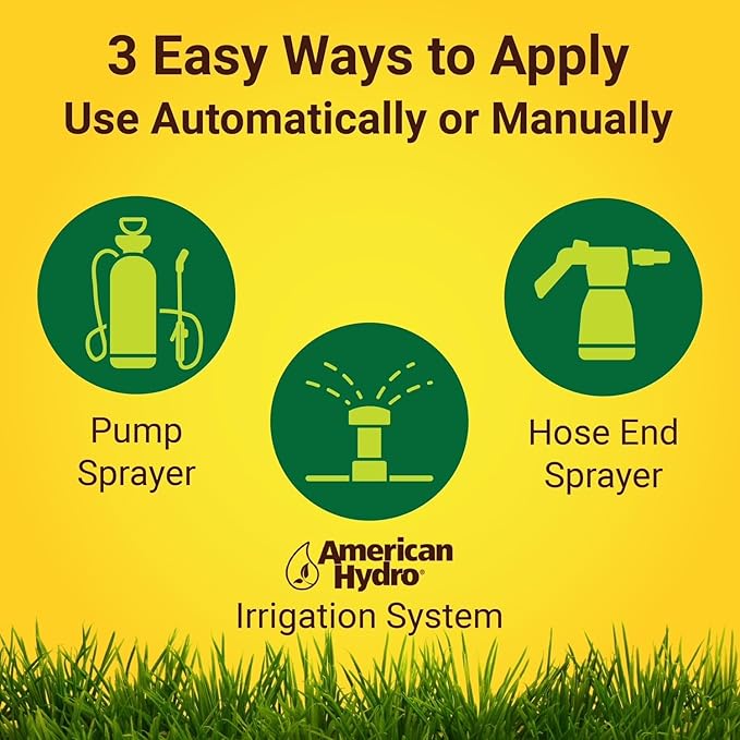 NatureShield Insect and Pest Repellent Outdoor Bug Repellent for Patio and Lawn Use with Irrigation Feeder System Pump or Hose End Sprayer 64 Fl Oz 4 Pack