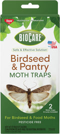Enoz BioCare Birdseed &amp Pantry Moth Traps Attracts and Kills Birdseed &amp Pantry Moths Non-Toxic Pack of 2