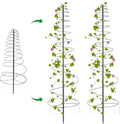 Trellis for Climbing Plants Outdoor2 Pack Plants Trellis 44 inch Support Metal Garden Trellis for Plants Flowers Light Vegetables Vine Support