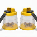 RinneTraps Flip N Slide All-in-One Mouse Trap |2 Pack| | Bucket Included | Self-Resetting Humane Live Catch | Made in USA | Indoor &amp Outdoor
