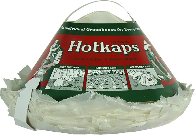 Hotkaps F-15K 9-Inch by 11-Inch King Individual Plant Greenhouse 20-Count