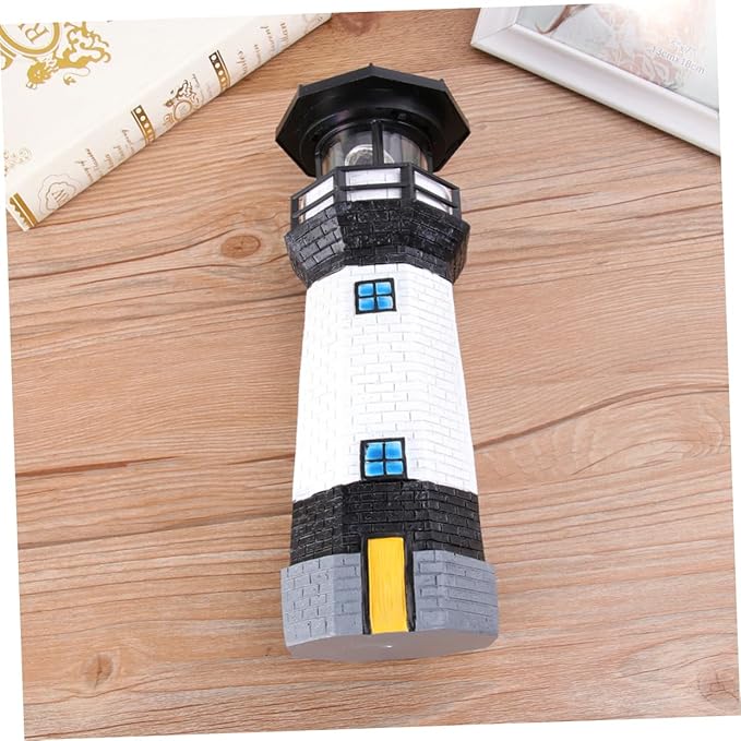 BESPORTBLE Unique Lamp Rotating Patio Lights for Backyard Led Garden Decorative Outdoor Light