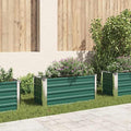 Garden Bed Steel Galvanized Raised Welded Wire Mesh Fencing for Garden Landscape on Patios &amp Walls- Durable 39.4 x 15.7 x 17.7 in