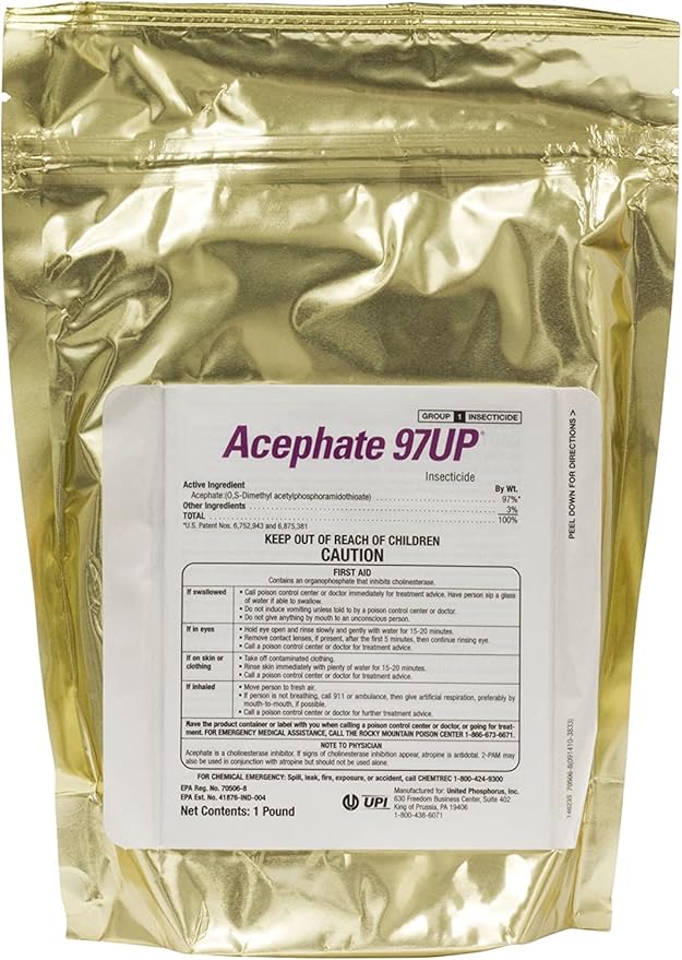 Acephate 97up Systemic Insecticide 97% Orthene (1 Lb Bag) Great for Fire Ants
