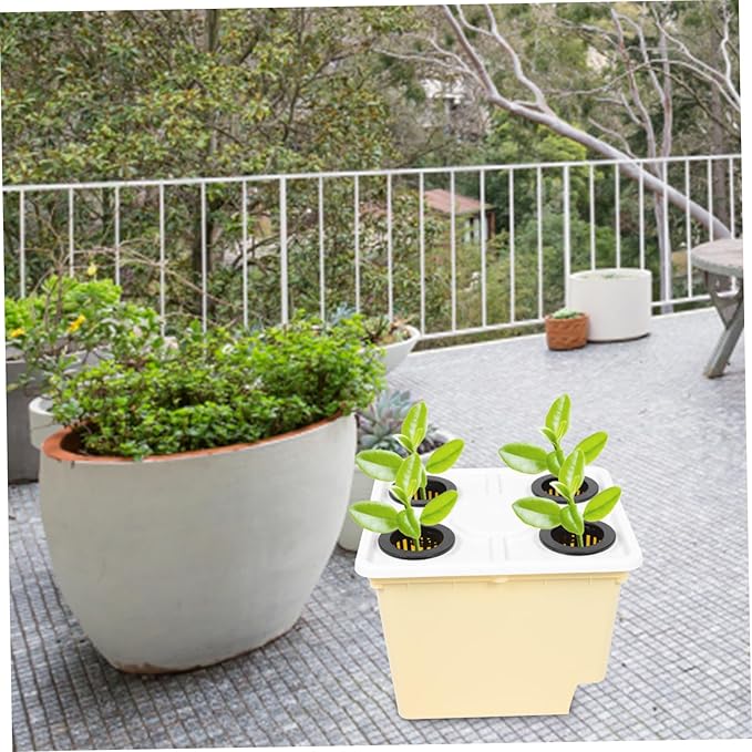 Greenhouse Soilless Cultivation Bucket for Hydroponic Vegetable and Fruit Growing Easy Assembly Plastic Planting Barrel with Stable Design for Hydroponics Garden Systems