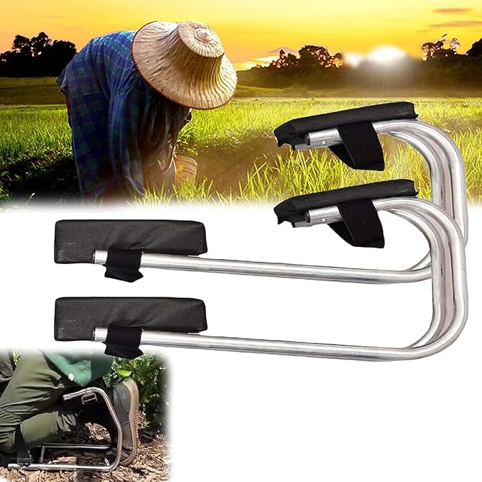Kneeseat Knee Seat for Gardening Labor-Saving Tools for Farm Work Protecting Knees Knee Seat Leg Brace for Gardening Knee Seat for Garden Knee Seat Brace(2 PCS)
