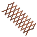 Milltrip Expandable Wooden Plant Trellis Interlocking Lattice Fence Panel for Climbing Roses Ivy &amp Garden Screening Pine Grid