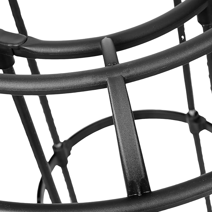 FAVOMOTO Metal Plant Trellis Climbing Support Rack for Indoor Potted Plants Garden Vine Frame with Φ25.4mm Tubing and 105cm Height for Orchid and Clematis Gardening