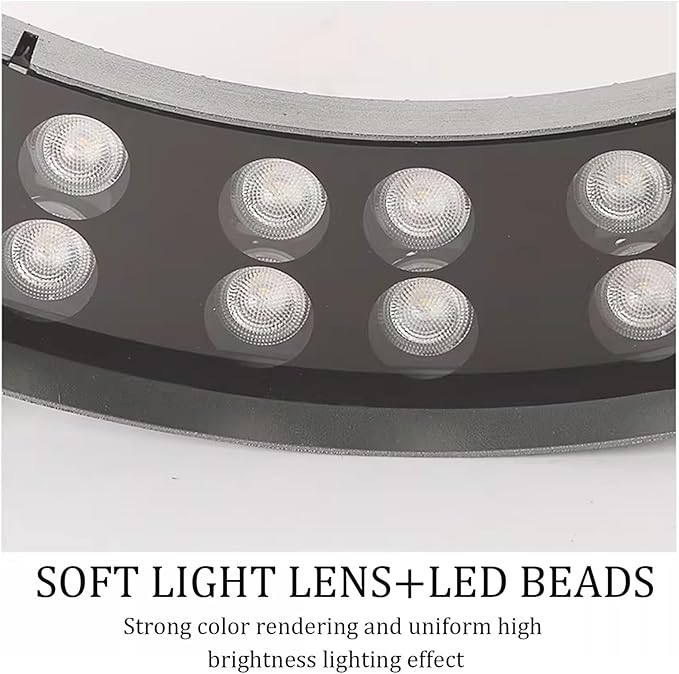 Palm Tree Lights 360° LED Ring Tree Lights Anti-Glare Hugger Outdoor for Villa Garden Landscape.Excluding Transformer(Warm5 lamp Heads)