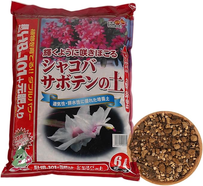 Japanese Cactus Succulent &amp Aloe Vera Potting Soil Mix - 6L Peat-Free
