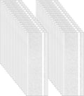 200 Pcs Window Fly Traps for Indoors Fly Paper Sticky Strips Fly Catcher Trap Tape Clear Window Fly Traps Non Toxic Sticky Glue Traps for Home House Waterproof Flys Killer Lady Bug Traps