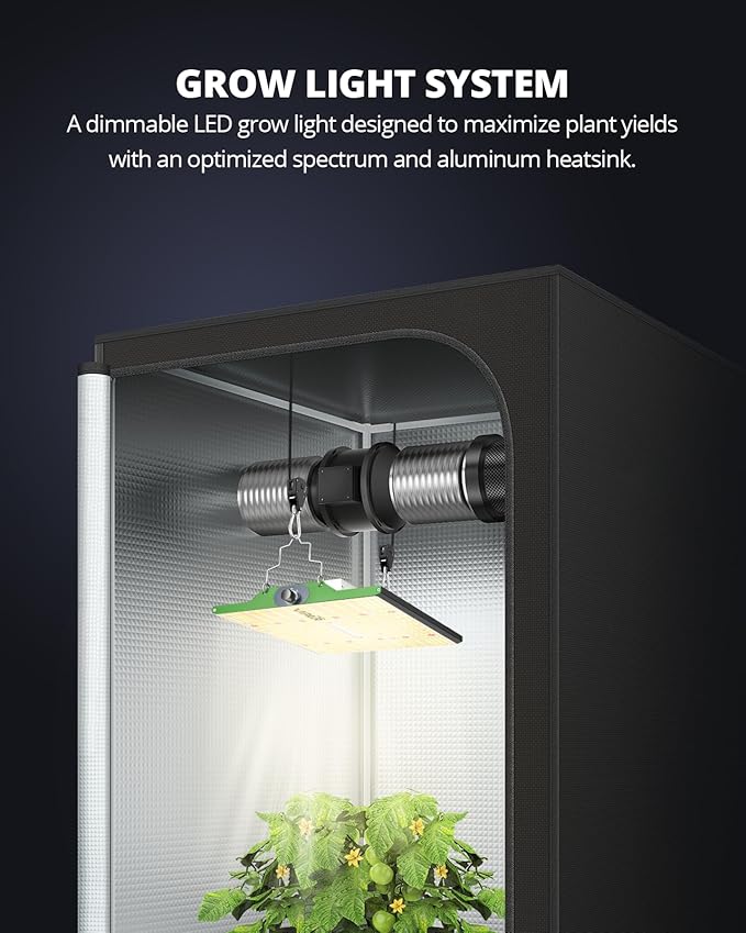 VIPARSPECTRA P1000 LED Grow Light for Seed Starting Vegetables Bloom Dimmable Plant Lights Dimming Daisy Chain Grow Lights for Indoor Plants Full Spectrum for 3x3/2x2 Grow Tent