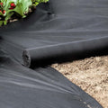 Harrier Weed Control Fabric Membrane - 50gsm/100gsm - Heavy Duty (13ft x 33ft Woven (100gsm) with Pegs)