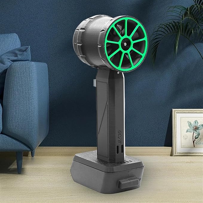 Brushless Motor Dust Blower 50mm Turbo Jet Violent Fan Snow Removal Air Dryer 1000g Thrust Keyboard Cleaning Tools