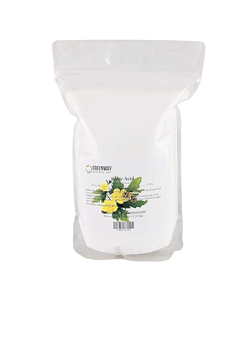 Greenway Biotech Inc. Boric Acid Powder +99.9% Pure Contains 17% Boron (B) 3 Pounds