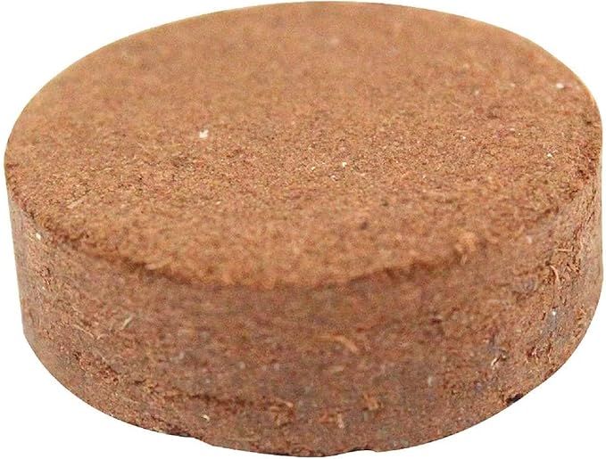 Envelor Coco Coir Seed Starting Mix Pellet for Seed Starter Tray Potting Soil for Indoor Plants Nursery Pots Flower Seeds Herbs Microgreens Succulent Soil Coco Growing Media 1.2 Inches 100 Pack