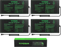 VIVOSUN 4-Pack 10 x 20.75 Durable Waterproof Seedling Heat Mat UL &amp MET-Certified Warm Hydroponic Heating Pad for Germination Indoor Gardening Greenhouse