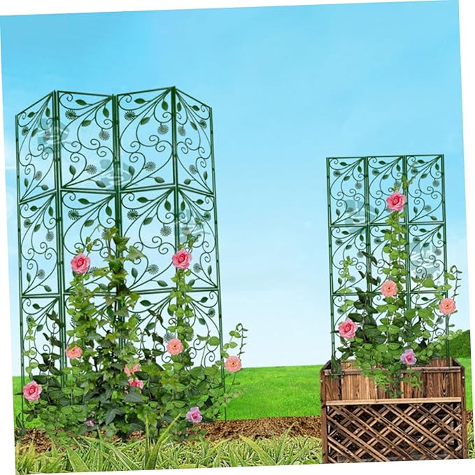 6pcs Climbing Flower Stand Screen Sturdy Material for Indoor Garden Trellis